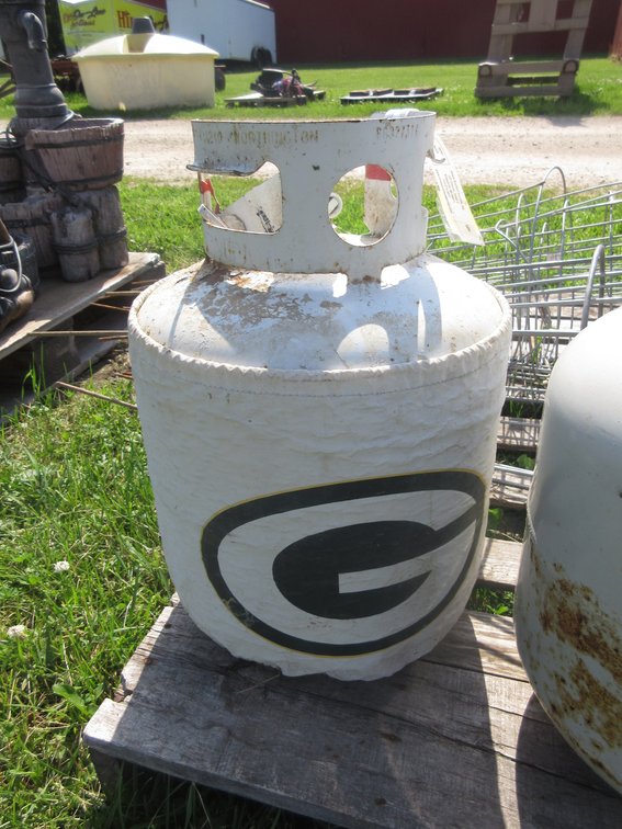 LP portable tank, empty
