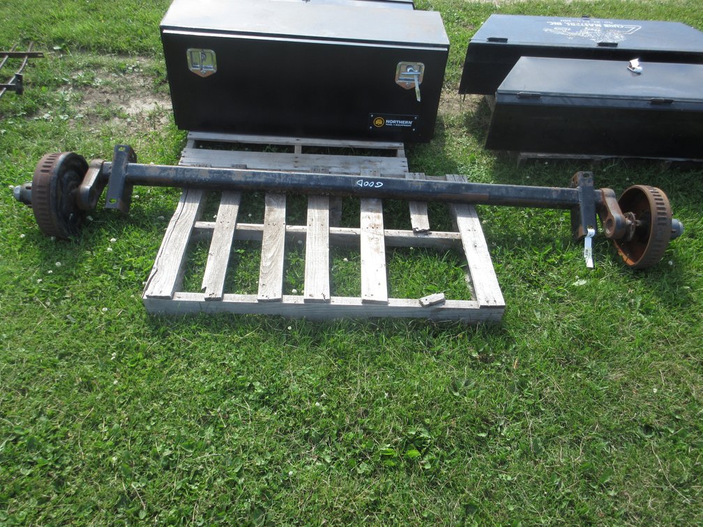 Vehicle axle