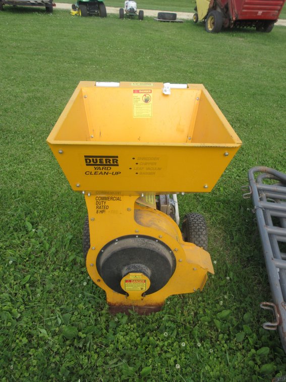 Duerr Yard Clean Up Chipper