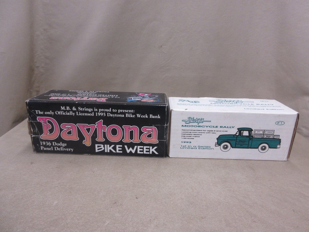 (2) Die-cast collectibles