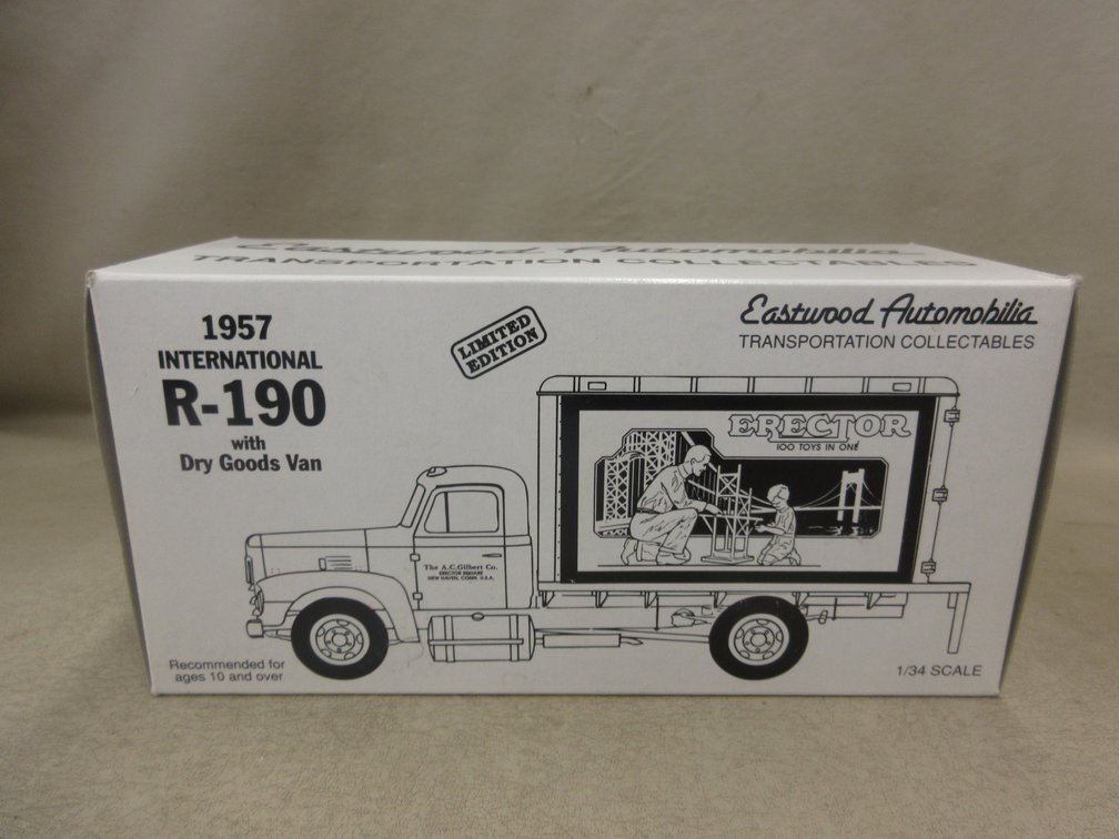 Eastwood Automobilia 1957 International R-190 with Dry Goods Van in box