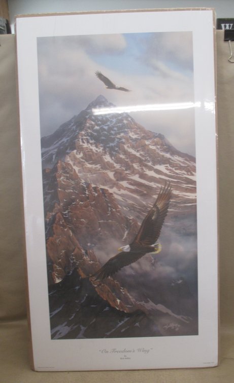 Rick Kelley "On Freedom's Wing" unframed print