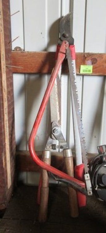 Group of yard tools