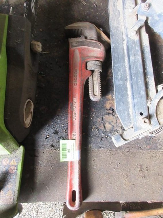Ridgid pipe wrench
