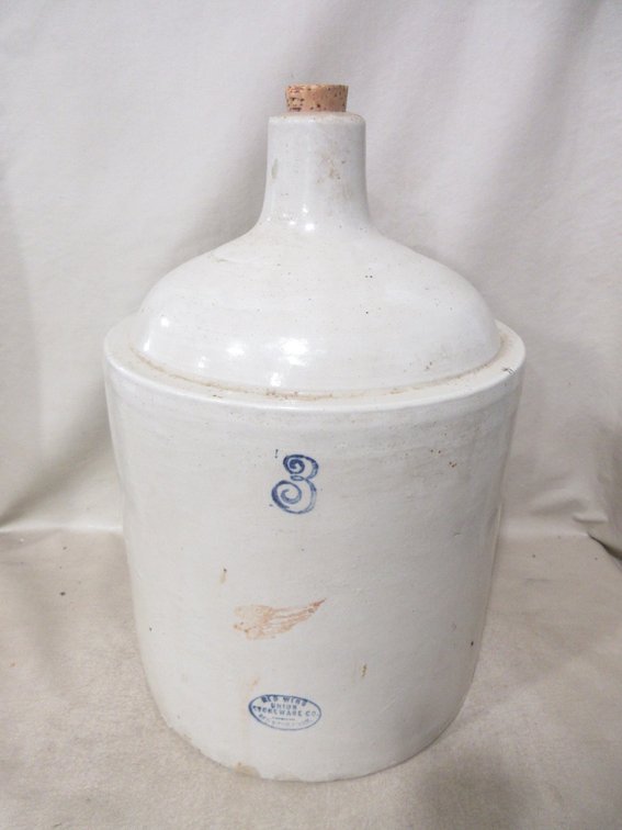 Red Wing Union Stoneware 3-gallon stoneware jug