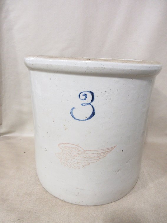 Red Wing Union Stoneware 3-gallon stoneware crock
