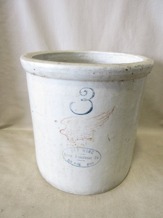 Red Wing Union Stoneware 3-gallon crock