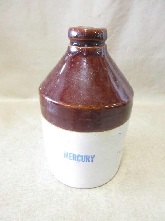 "Mercury" Stoneware jar