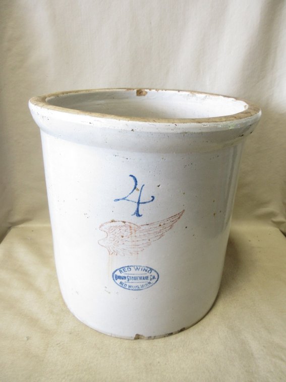 Red Wing Union Stoneware 4-gallon crock