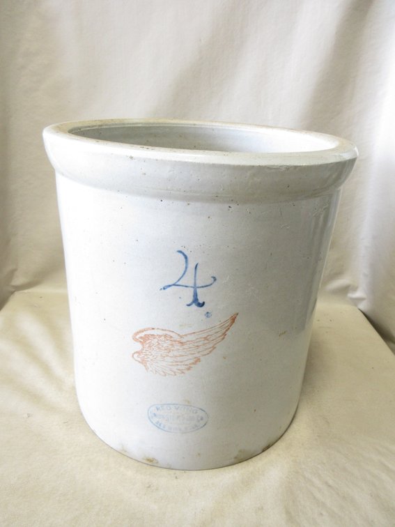 Red Wing Union Stoneware 4-gallon crock