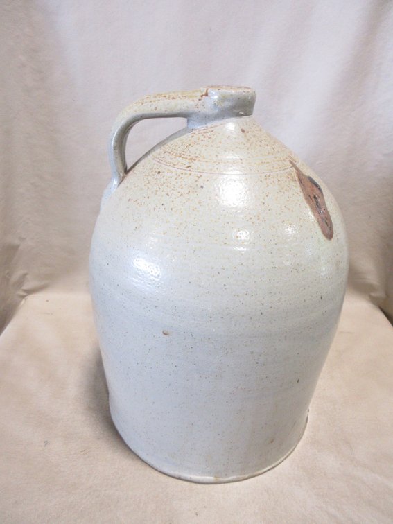 Stoneware salt-glazed Beehive jug