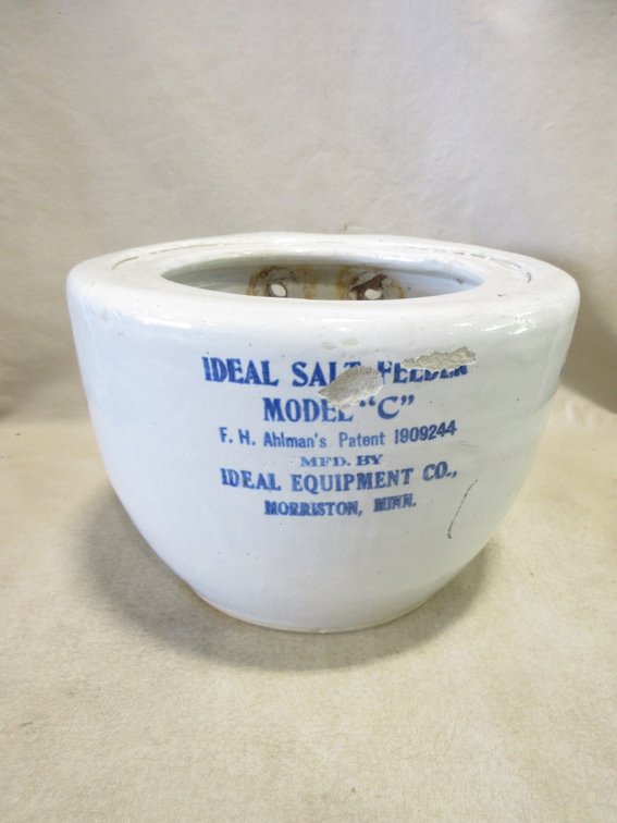 Ideal Stoneware Salt Feeder