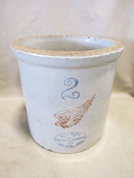 Red Wing Union Stoneware 2-gallon crock