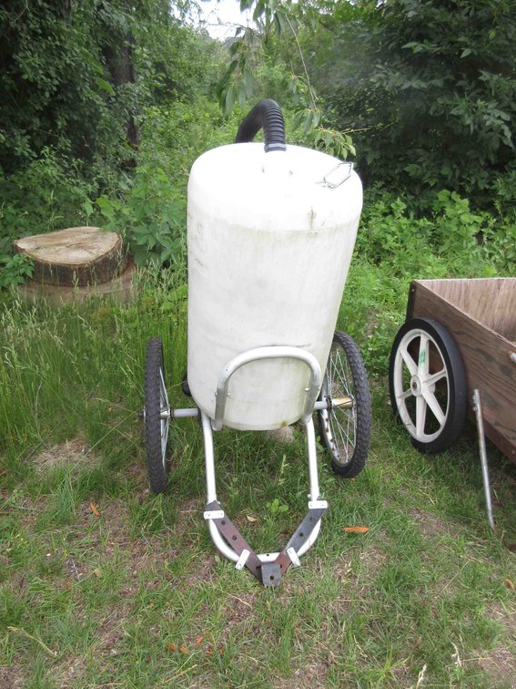 Homemade liquid trailer