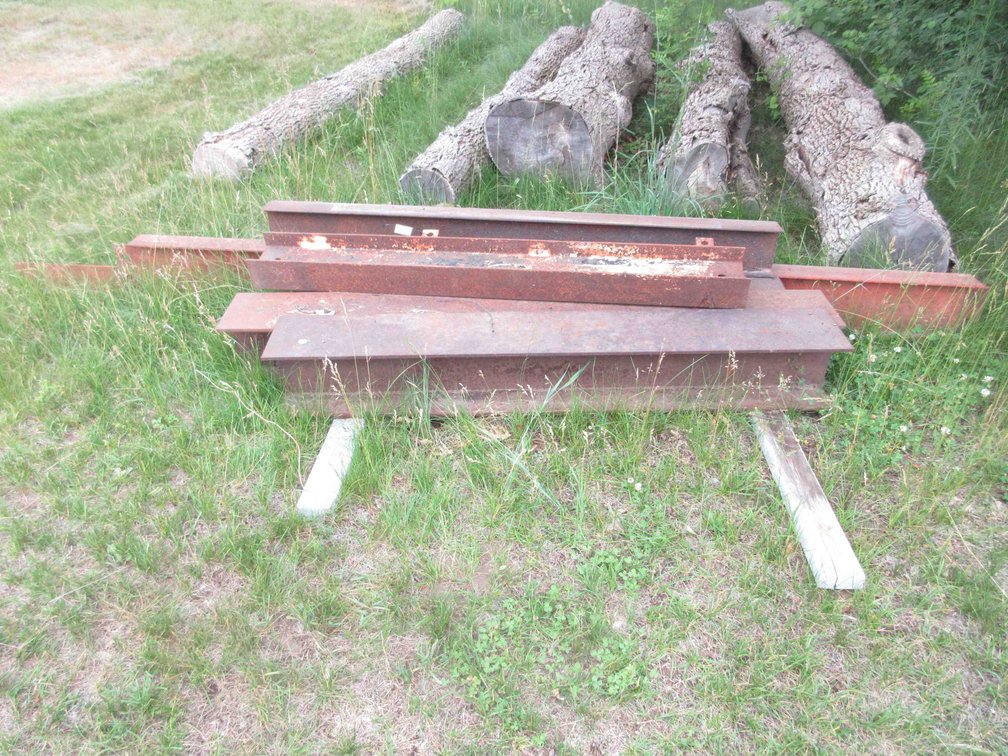 Steel I-beams