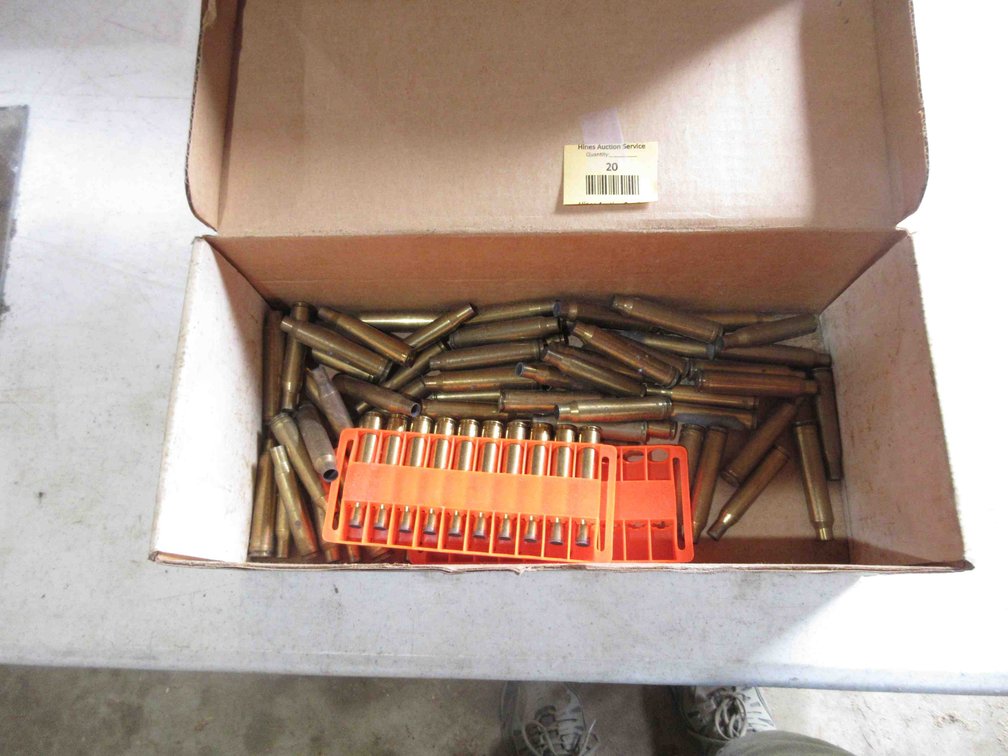 Group of brass shell casings