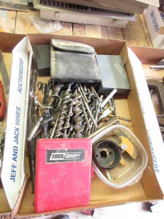 Flat of drill bits
