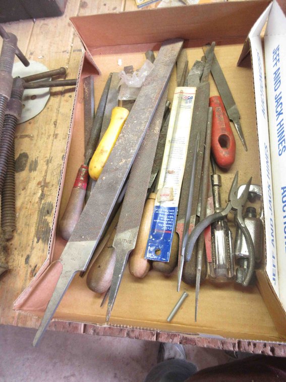 Flat of files