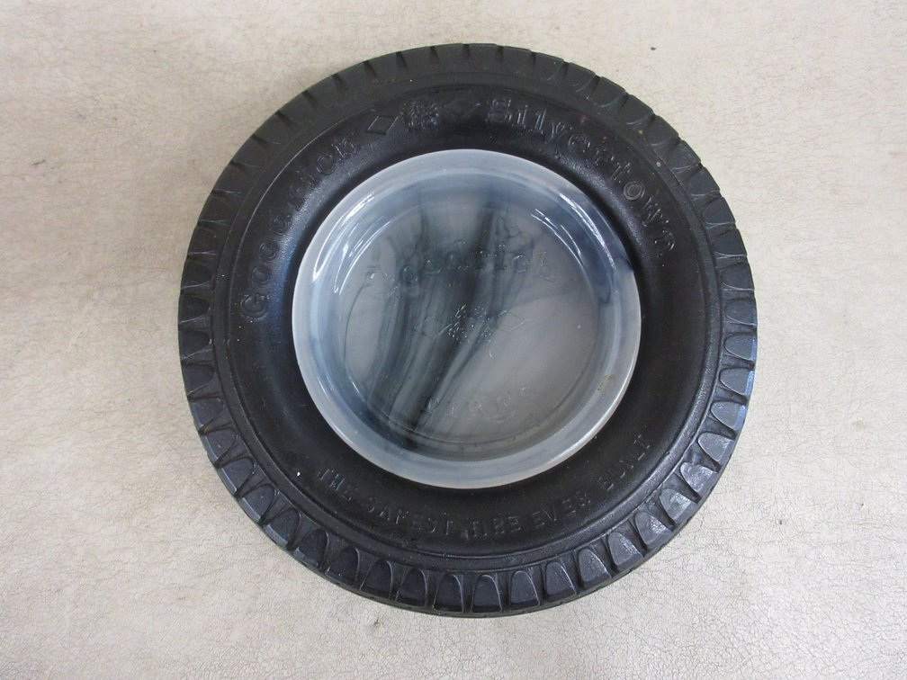 Goodrich Silvertown tire ashtray