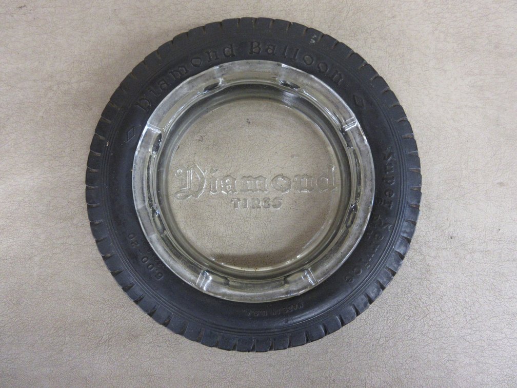 Diamond Balloon tire ashtray