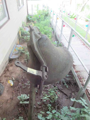 Image for Crystal Metal cast iron bell with yoke
