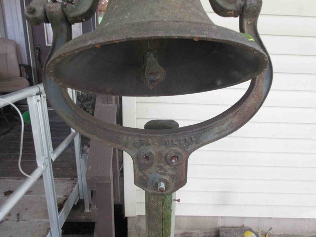 Image for Crystal Metal cast iron bell with yoke