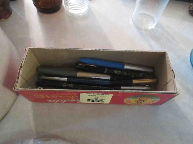 Image for Group of vintage pens and pencils