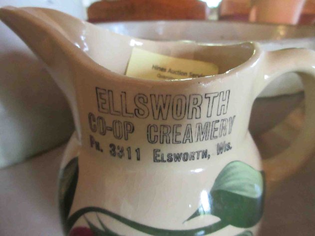 Image for Watt Ellsworth Co-op Creamery apple pitcher