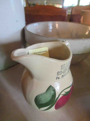 Image for Watt Ellsworth Co-op Creamery apple pitcher