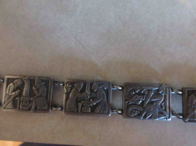 Image for .830 Norge silver bracelet