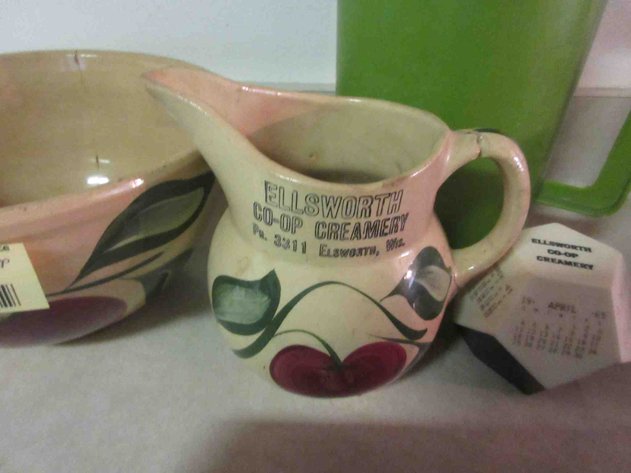 Image for Group of Ellsworth Co-op Creamery collectibles