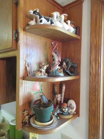 Image for Group on upper cabinet side shelves