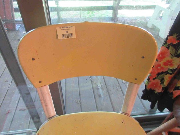 Image for Vintage Cosco metal kitchen stool