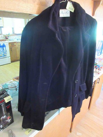 Image for Vintage Butter Knit jacket and skirt set