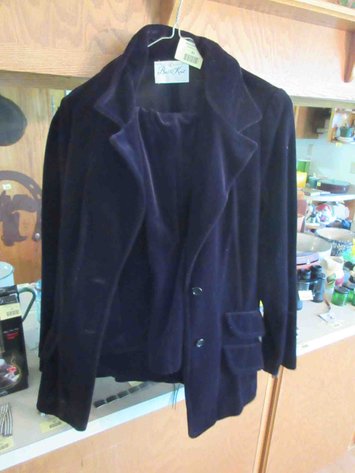 Image for Vintage Butter Knit jacket and skirt set