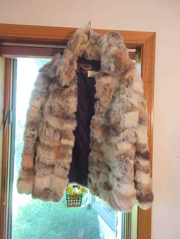 Image for Montgomery Ward Natural rabbit jacket