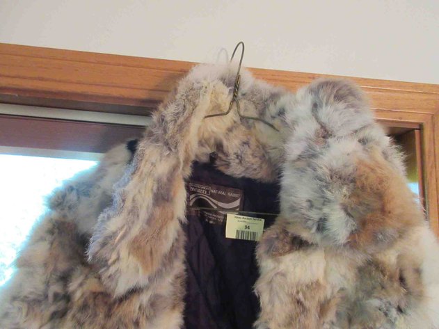 Image for Montgomery Ward Natural rabbit jacket