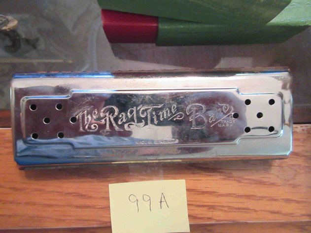 Image for C.A. Seydel Sohne rag time band harmonica in box