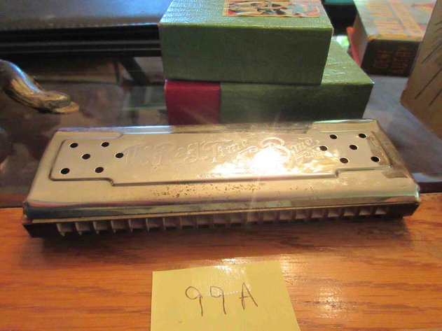 Image for C.A. Seydel Sohne rag time band harmonica in box