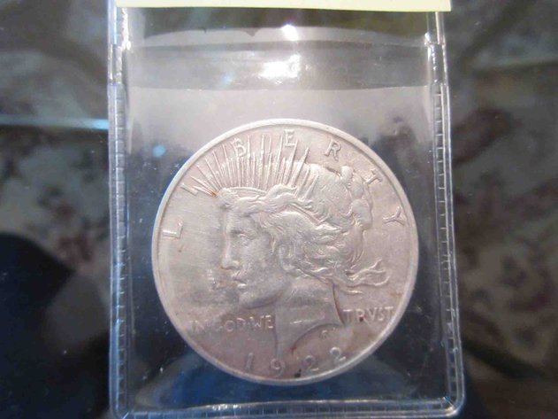 Image for 1922-D Peace dollar