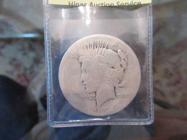 Image for 1924 Peace dollar