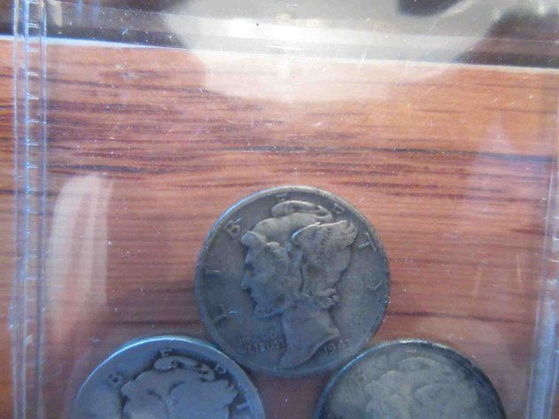Image for (3) Mercury silver dimes