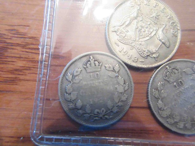 Image for (3 )Silver foreign coins