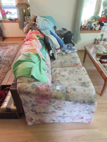 Image for Noritage vintage floral sofa