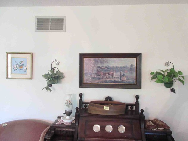 Image for Group of decor on organ and wall