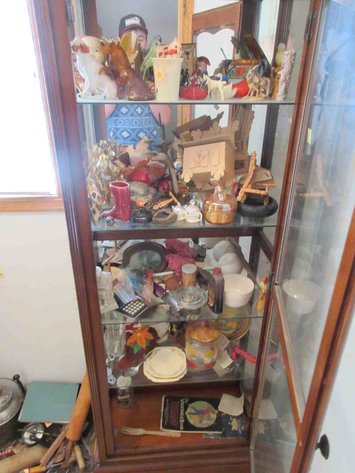 Image for Contents of curio cabinet