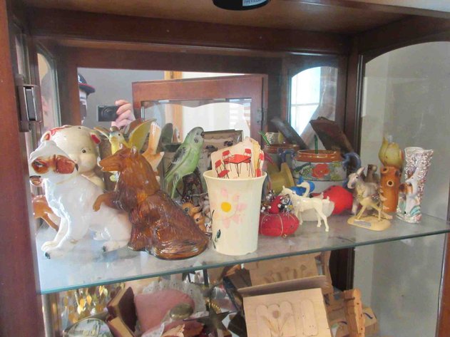 Image for Contents of curio cabinet
