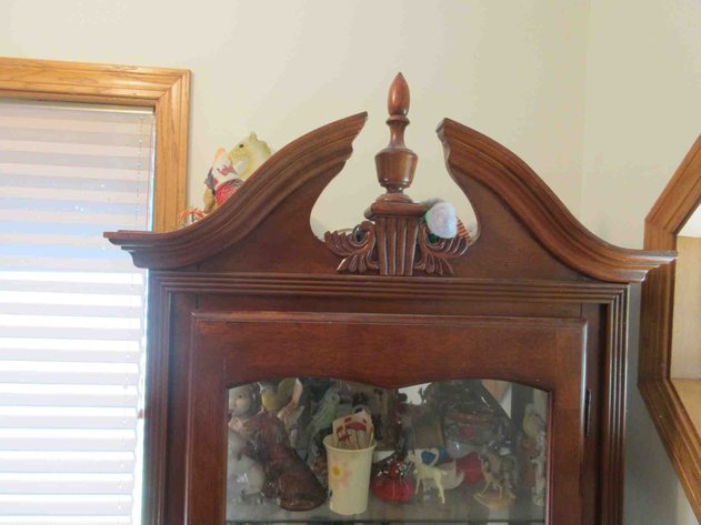 Image for Lighted curio cabinet