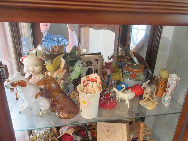 Image for Contents of curio cabinet