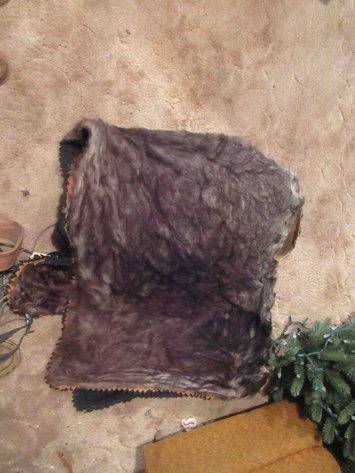 Image for Antique fur sleigh blanket